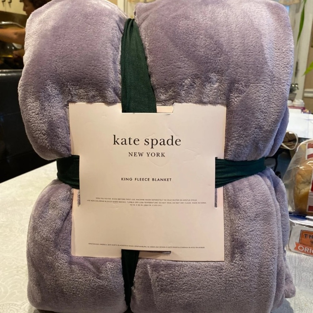 Kate Spade Fleece Blanket